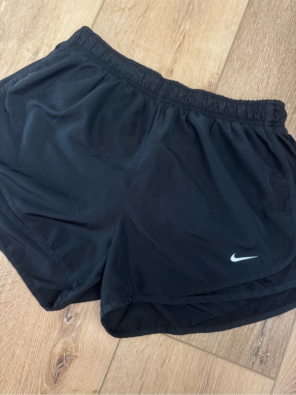 Nike Dri-FIT Black Running Shorts Women’s Size L - Picture 3 of 6